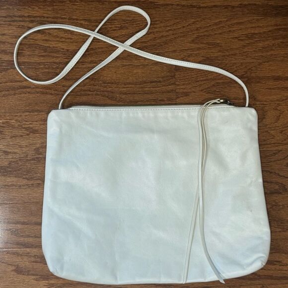 Hobo International Ziggy Crossbody Bag in Latte White - Picture 1 of 5